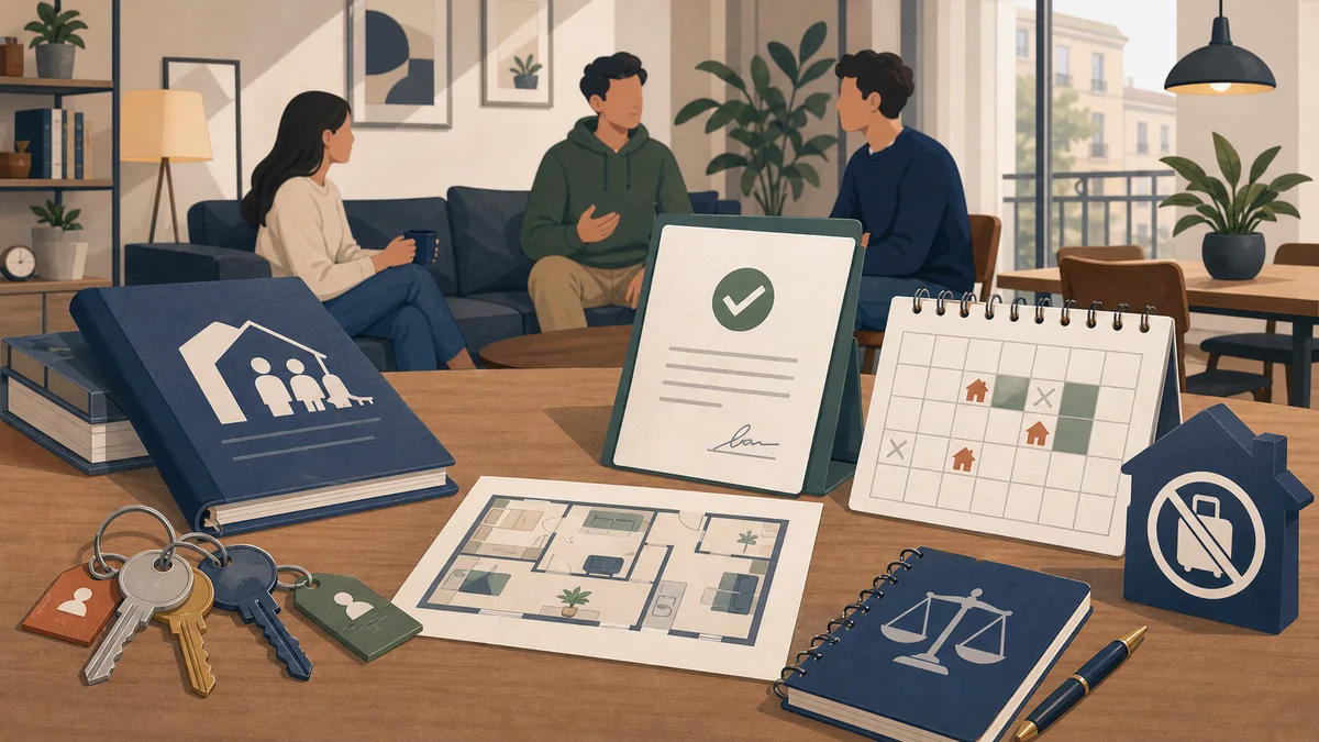 Colocation et sous-location (dont Airbnb) : ce qui est permis, les risques