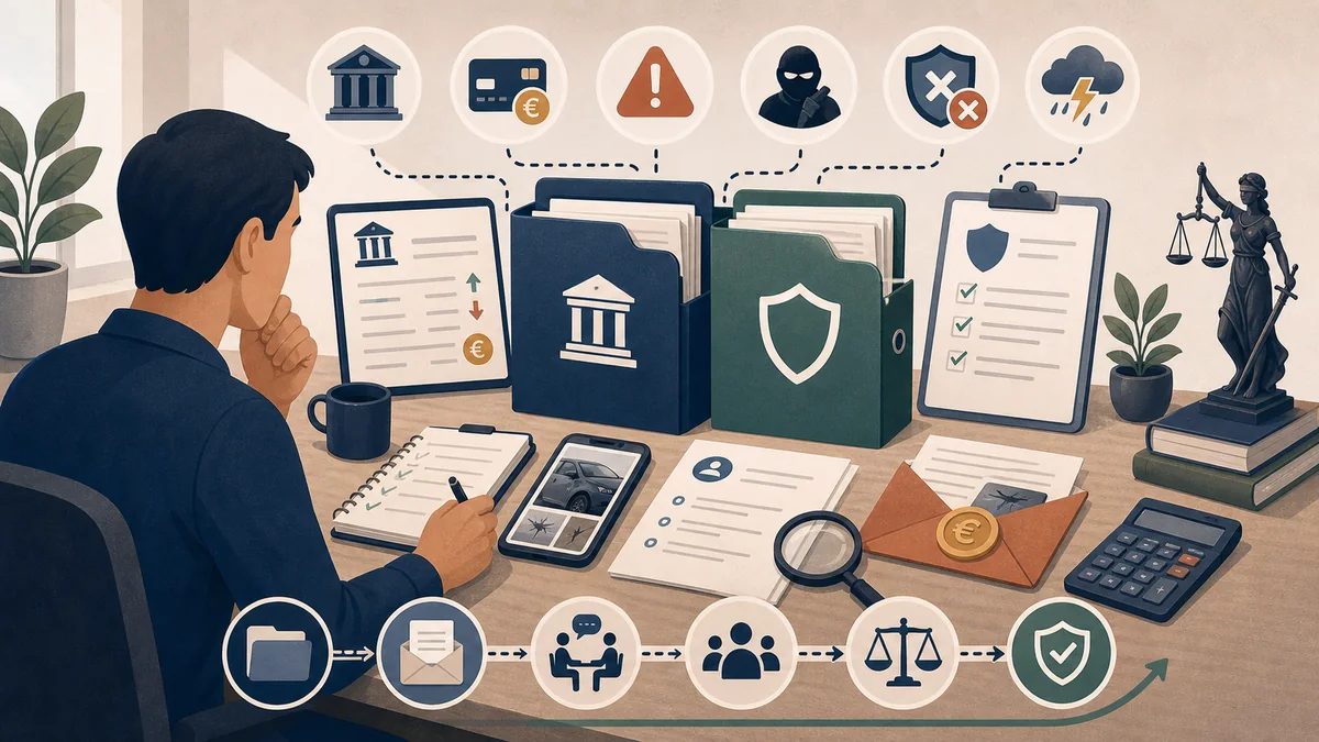 Litige bancaire ou d'assurance : faire valoir vos droits face à votre banque ou assureur