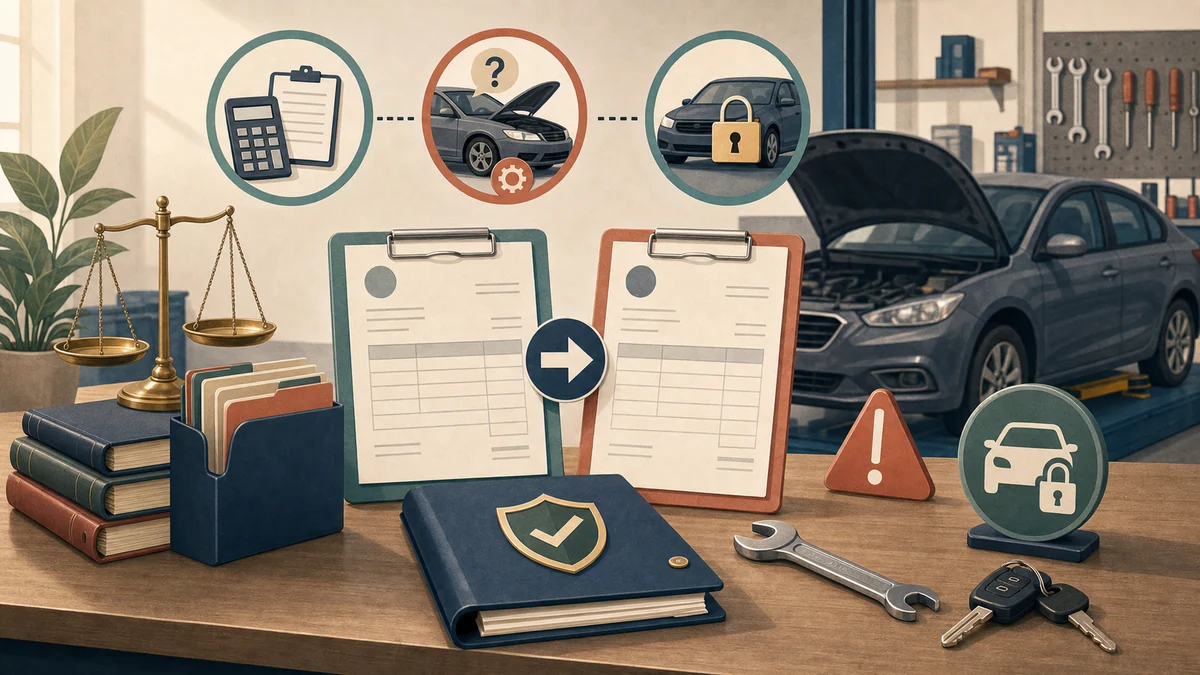 Garagiste : facture gonflée, réparation ratée, voiture gardée — comment réagir